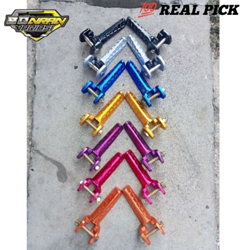 FOOTSTEP STEP HONDA CRF POSTEP CRF BELAKANG CRF FOOTSTEP BELAKANG PIJAKAN KAKI BELAKANG ORIGINAL