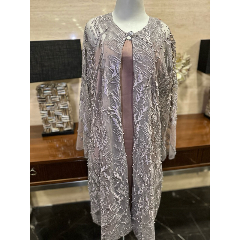 [ Asher } Ash OUTER TILE PAYET MUTiARA premium one set { OUTER + SKIRT }