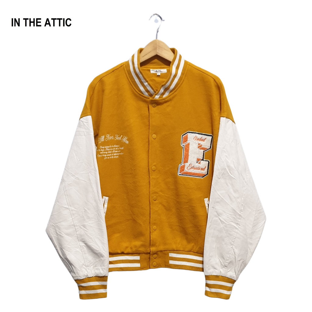 Jaket Varsity In The Attic Original Thrift