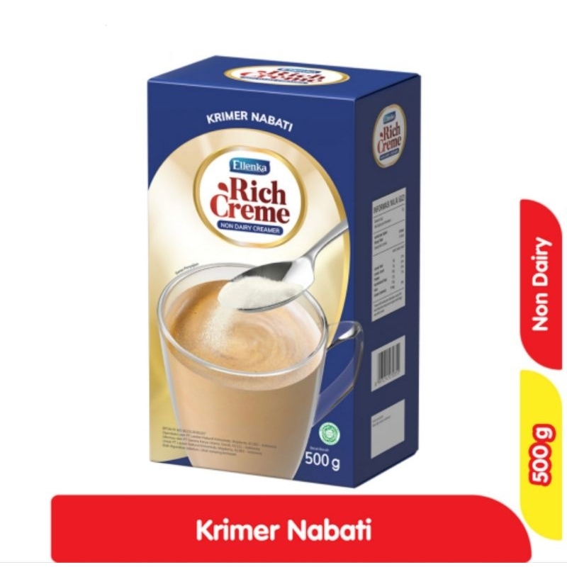 

HARGA PROMO: Ellenka Rich Creme Non Dairy Creamer/ Krimer 500 gram