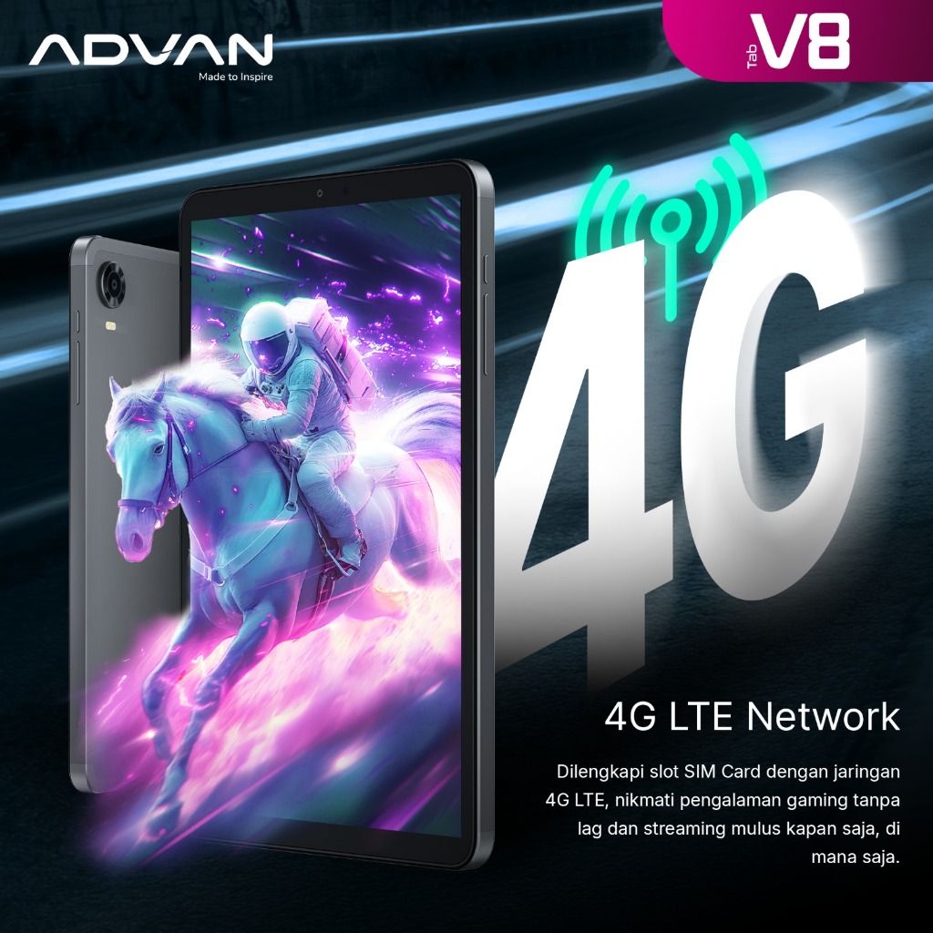 ADVAN Tab V8 Gaming Mediatek Helio G99 (8+8GB/128GB) IPS WUXGA FHD+ 1920*1200 Android 14-7