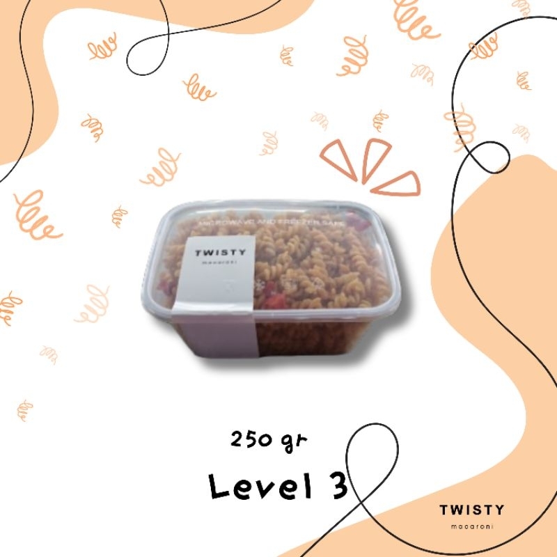 

Twisty Macaroni 250 gr Level 3