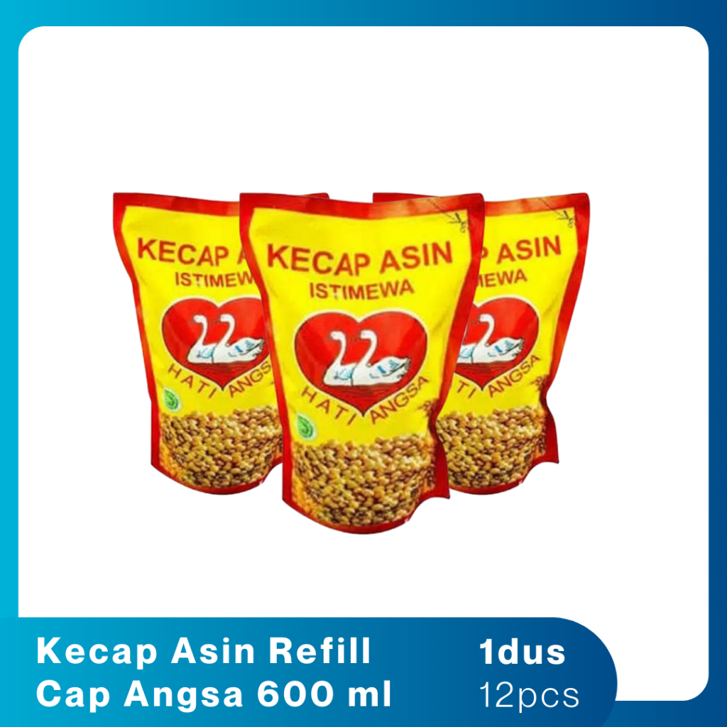 

kecap asin reffil cap angsa 600 gram, dus terlaris