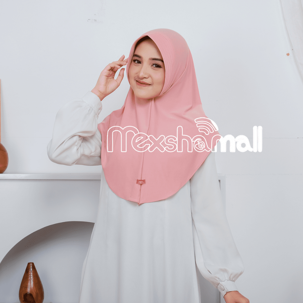 Shamira - Jilbab Instan Ameena 50 pcs Hijab Instan Jersey Premium By Shamira