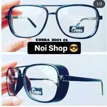 Kaca mata running ,kaca mata sport dgn pelindung mata disamping ,kaca mata anti debu lensa bening un