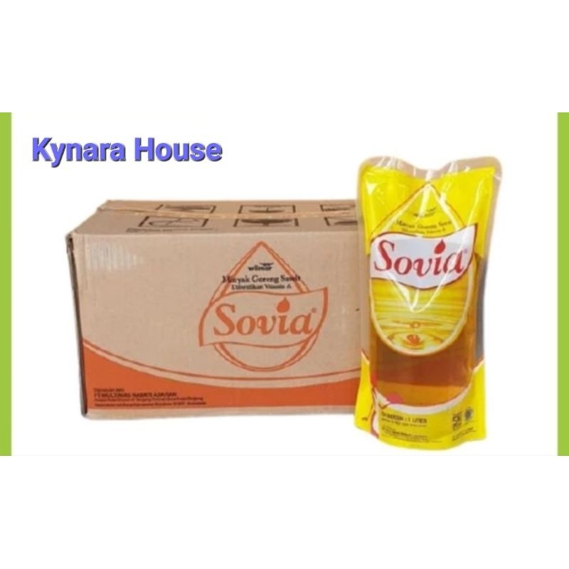 

Minyak Goreng Sovia Pouch 12x1 Liter (Karton)
