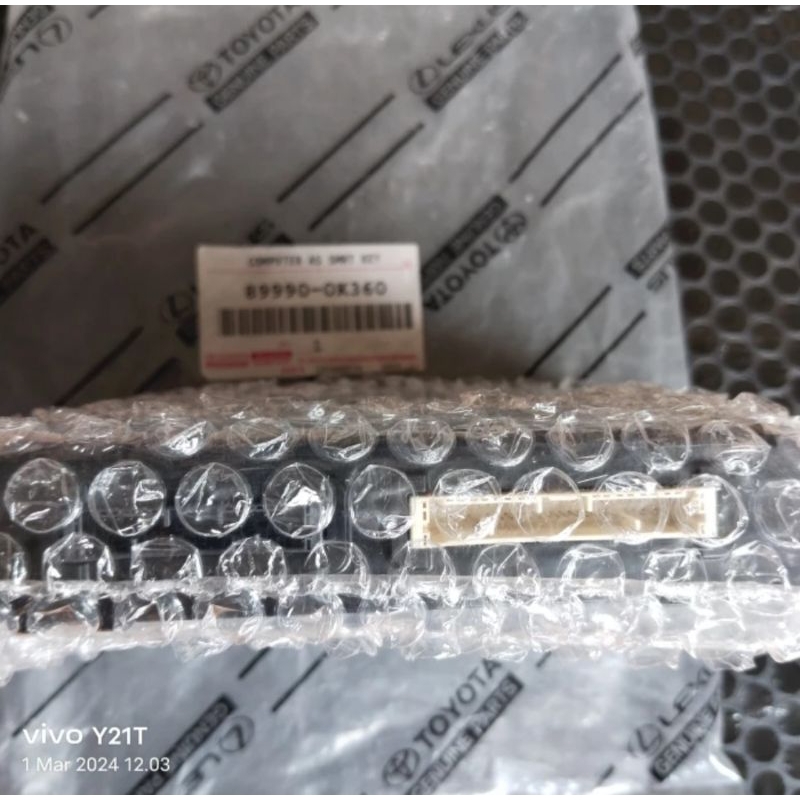 ecu modul computer assy smart key 89990 -OK360 untuk mobil fortuner vrz hilux revo original.