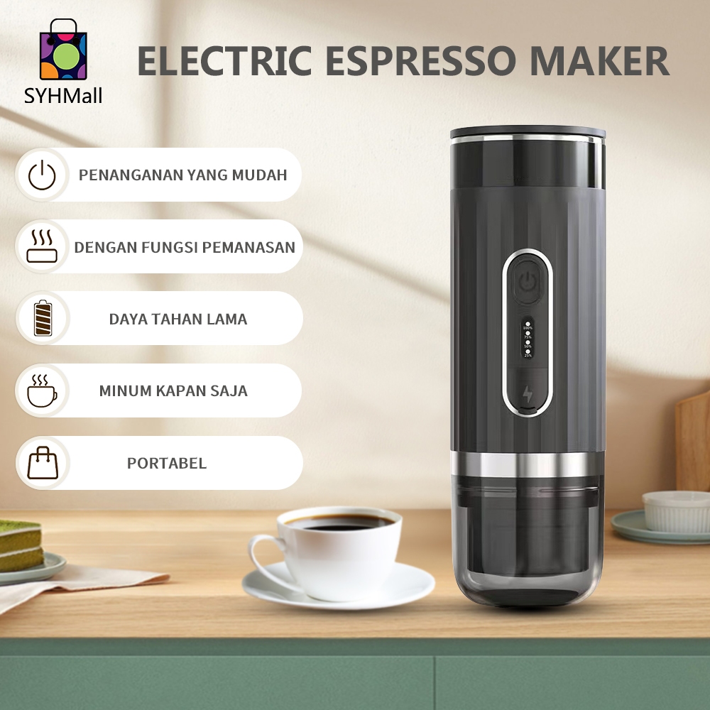 NEW PORODUK SYH MALL MESIN KOPI KAPSUL ESPRESSO OTOMATIS ALAT PEMANAS OTOMATIS / ESPRESSO MAKER