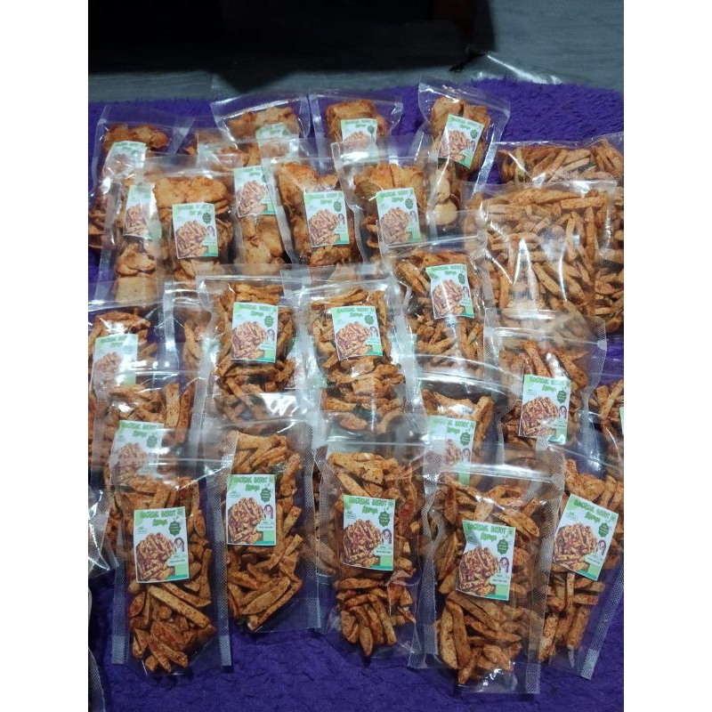 

Basreng bojot daun jeruk kemasan poch 60gr