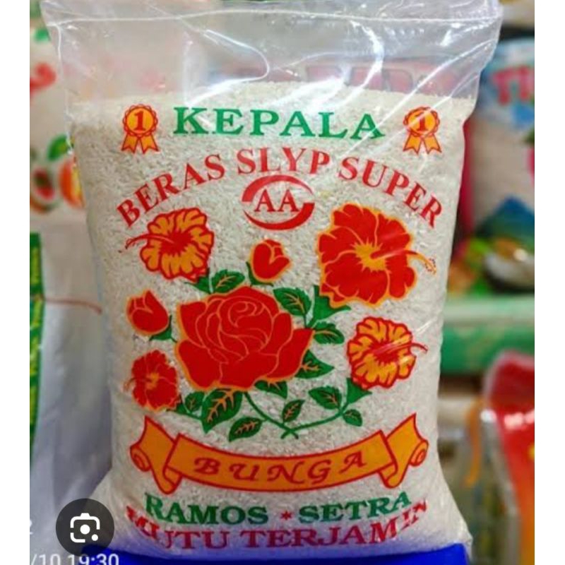 

Beras merek bunga 5 kg