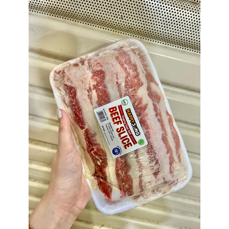 

HAPPY JONG BEEF SLICE 500gr. 100% HALAL