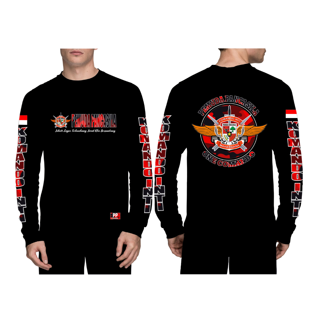 TERBARU 2023 KAOS PP - Baju Pemuda Pancasila Terbaru Tangan Panjang