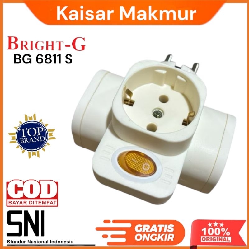 Bright G steker T arde + saklar BG 6811 S
