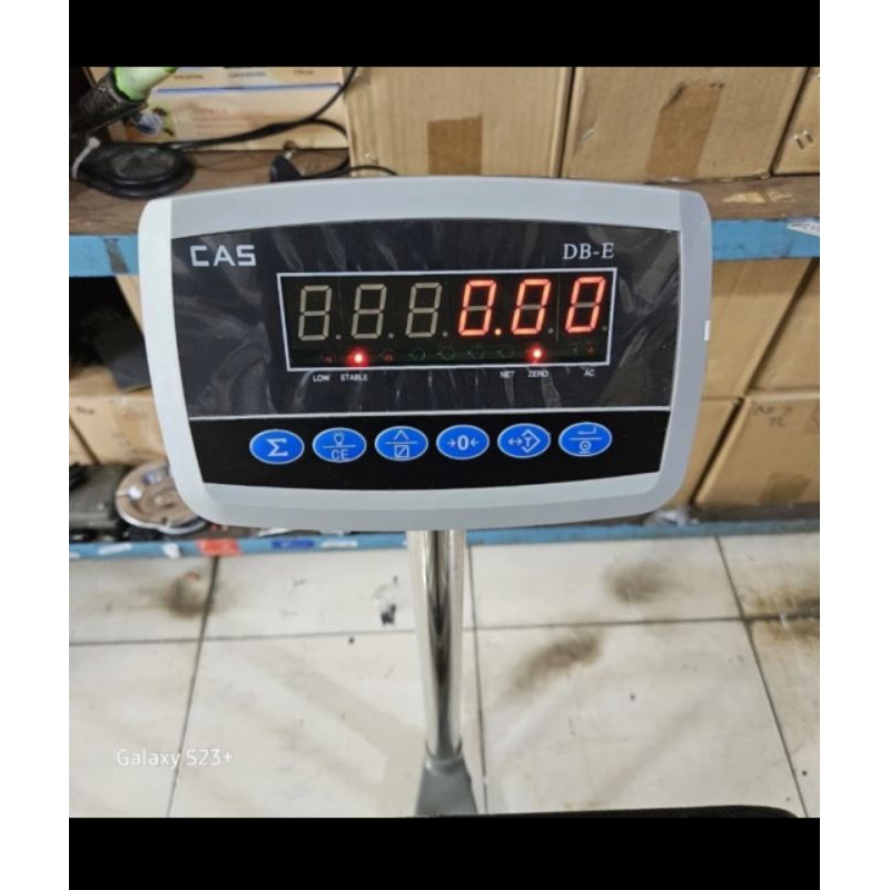 TIMBANGAN DIGITAL CAS DB-E 200KG x 10G / TIMBANGAN DUDUK 200KG