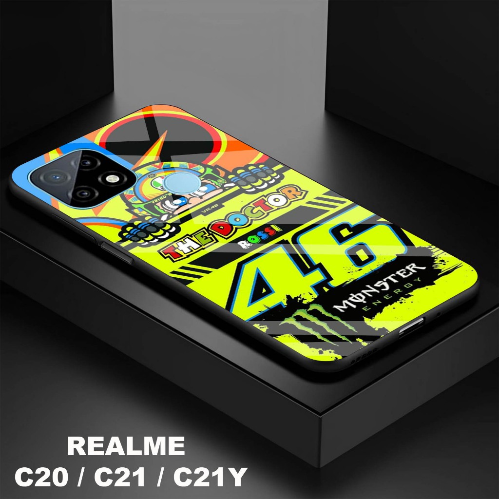 Softcase Kaca Kilau Realme C20 / C21 C21Y - Softcase Kaca Realme C20 / C21 C21Y - Softcase Kaca Kila