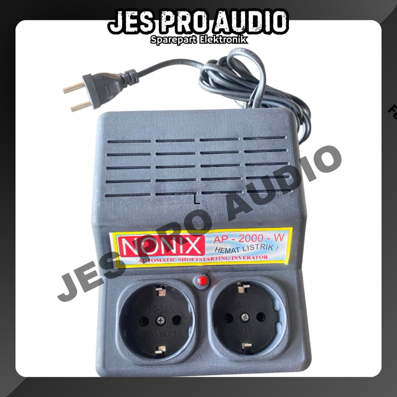 INVERATOR PENGHEMAT LISTRIK NONIX 2000 WATT. BISA  UNTUK KULKAS, TV, DLL
