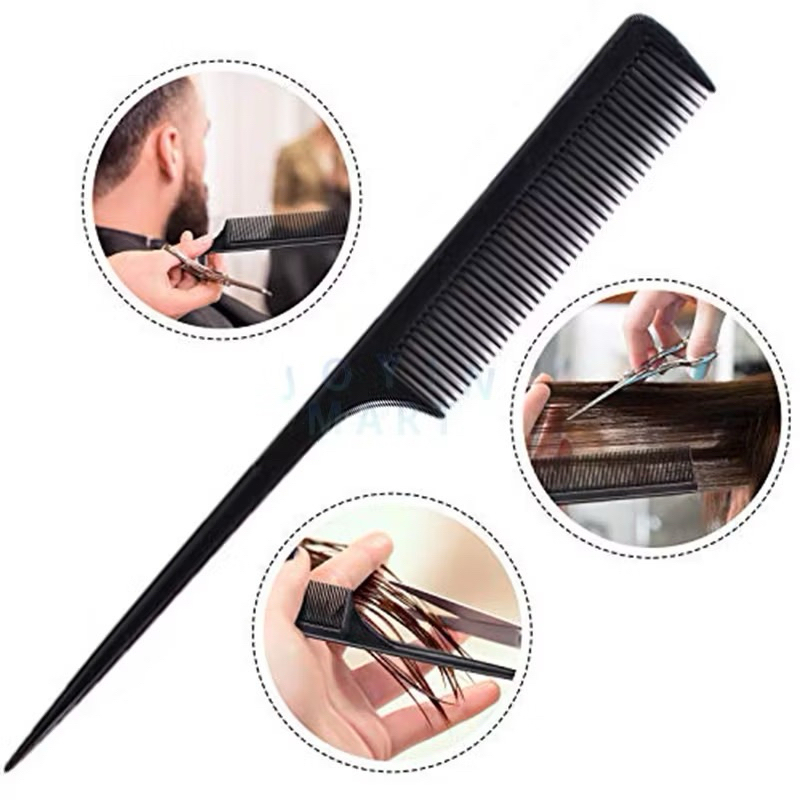 Sisir Lancip/Sisir Rambut Ujung Lancip/Sisir Salon Lancip Hitam