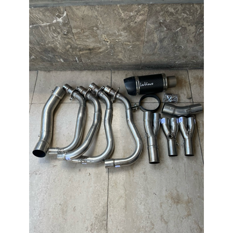 Leovince GP corsa evo short original fullsystem SECOND untuk ZX25R