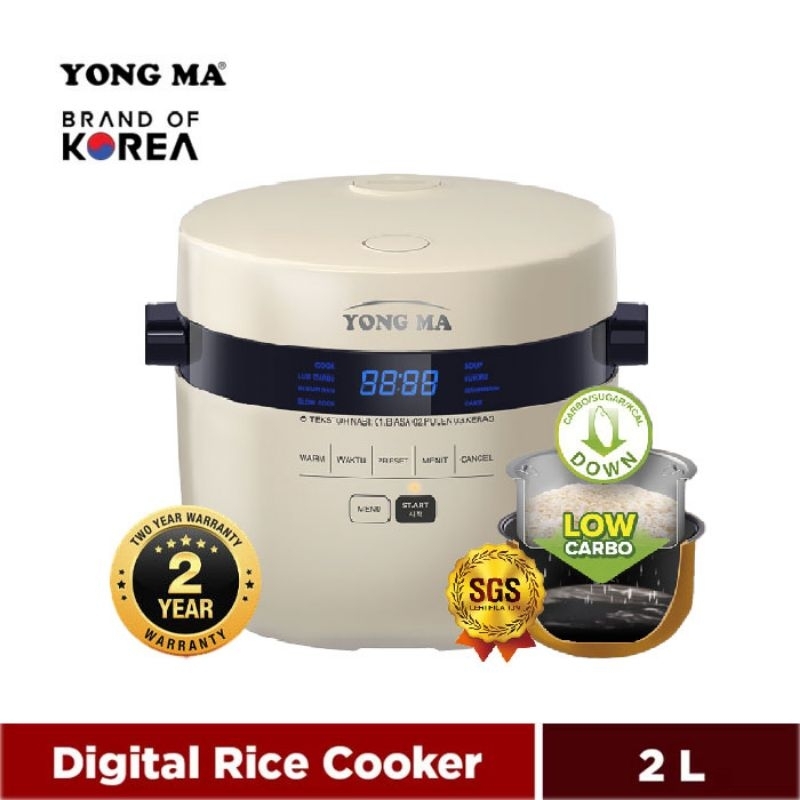 MAGIC COM YONG MA SMC 8067 LOW CARBO / MAGIC COM YONG MA SMC 8067 DIGITAL / MAGIC COM YONG MA 2 LITE