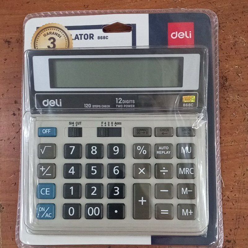 

Kalkulator Deli 868C