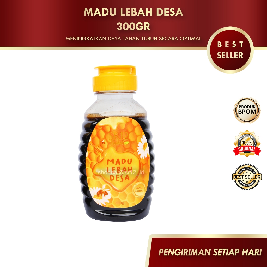

MADU LEBAH DESA SR12 300GRAM / MADU MURNI UNTUK MENJAGA STAMINA TUBUH DEWASA & ANAK-ANAK