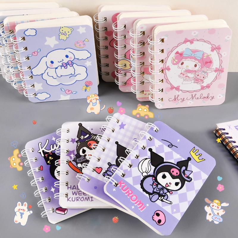 

[Ready] Notebook Mini A7 Buku Kecil Catatan Scrapbook Mini Buku Notes Kecil Alat Tulis Sekolah 80 Lembar/buku diary aesthetic
