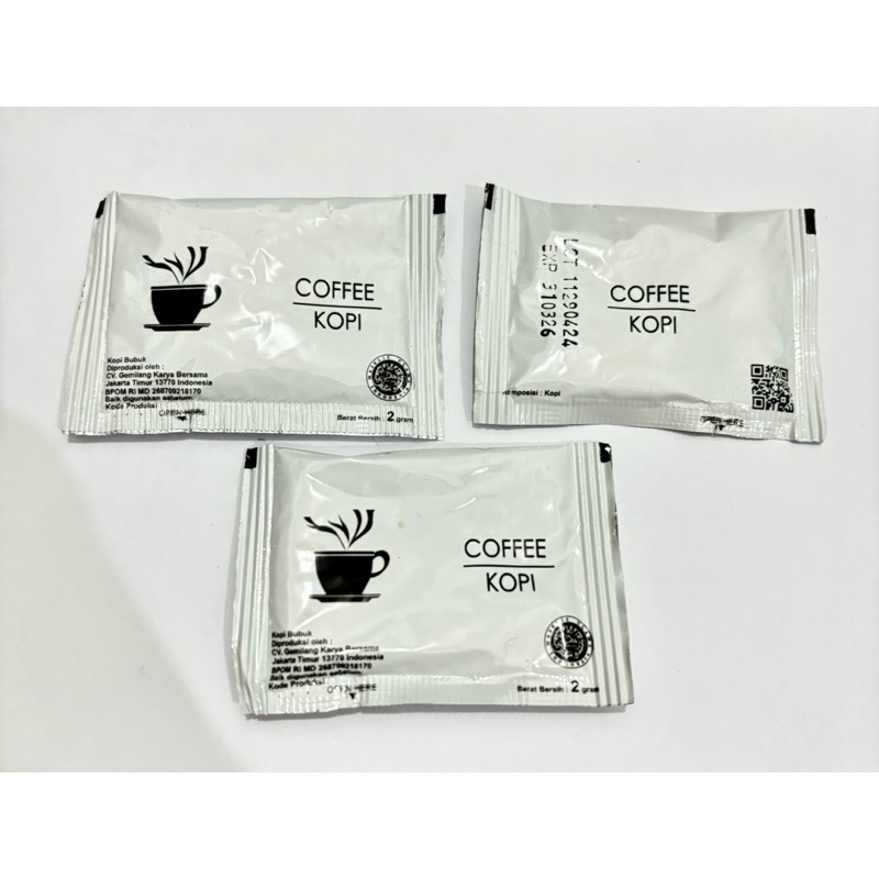 

coffe sachet hotel atau restoran