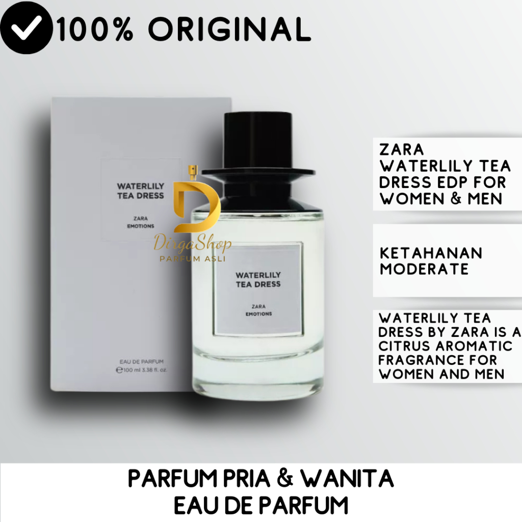 Zara Waterlily Tea Dress EDP For Women & Men