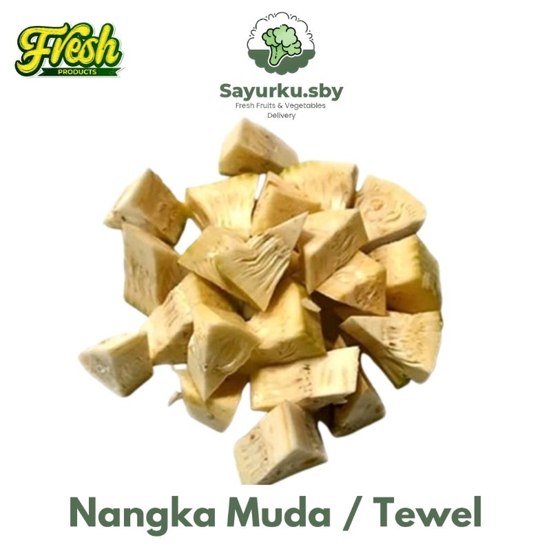 

Sayurku.sby ( bisa kirim instan ) Nangka Muda / Tewel muda FRESH PREMIUM