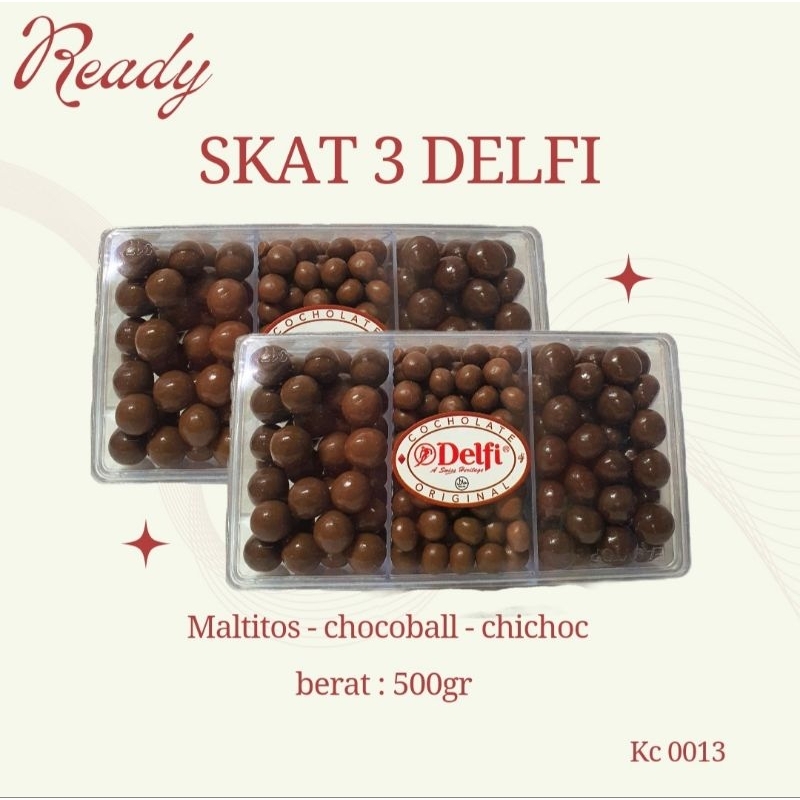 

skat 3 delfi berat 500gr