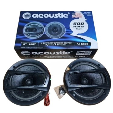 Speaker Pintu Mobil Acoustic AC1607 6 Inci / Speaker Acoustic AC1607 500W Speaker Mobil 6"