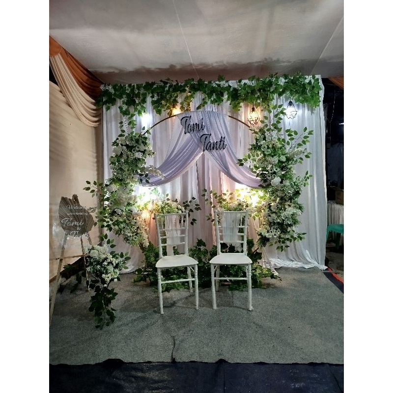 backdrop lamaran, akad nikah