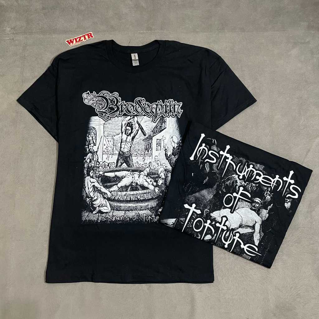 T Shirt Band Official BRODEQUIN - INSTRUMENT OF TORTURE Original