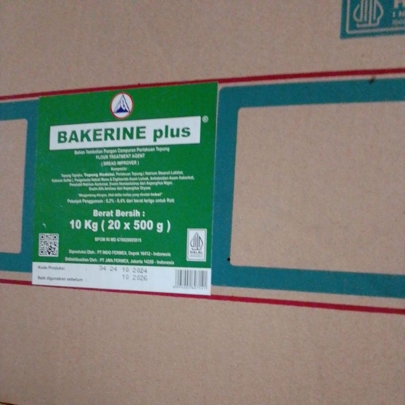

Bakerine Plus Berat Bersih 10 Kg (20 x 500 g)