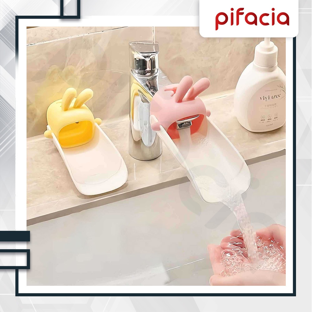 PIFACIA Faucet Extender Penyambung Kepala Kran Air Silicon Karakter Pemanjang Wastafel Cuci Tangan