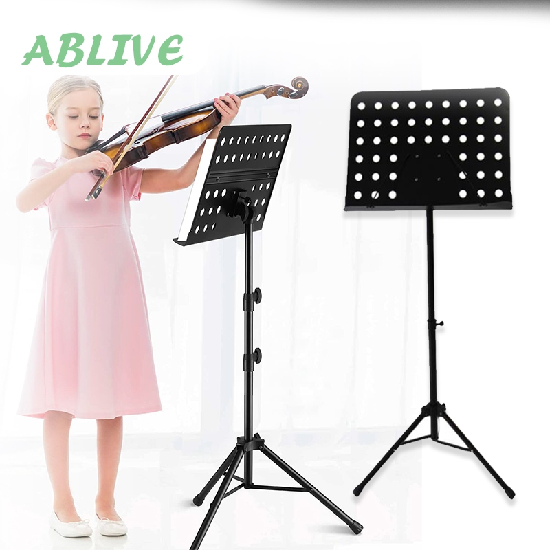 

Stand Book Musik Bahan Tebal / Stand Partitur Anti Drop / Stand Holder Buku Foldable Untuk Buku Musik