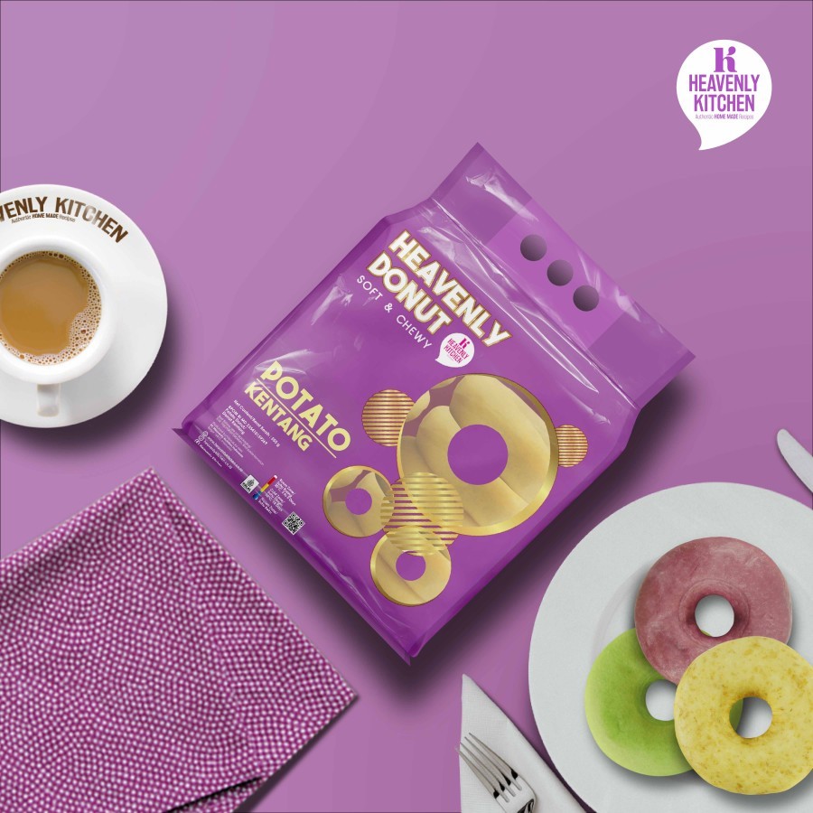 

Heavenly Kitchen Donat Kentang 1pack x 450gr