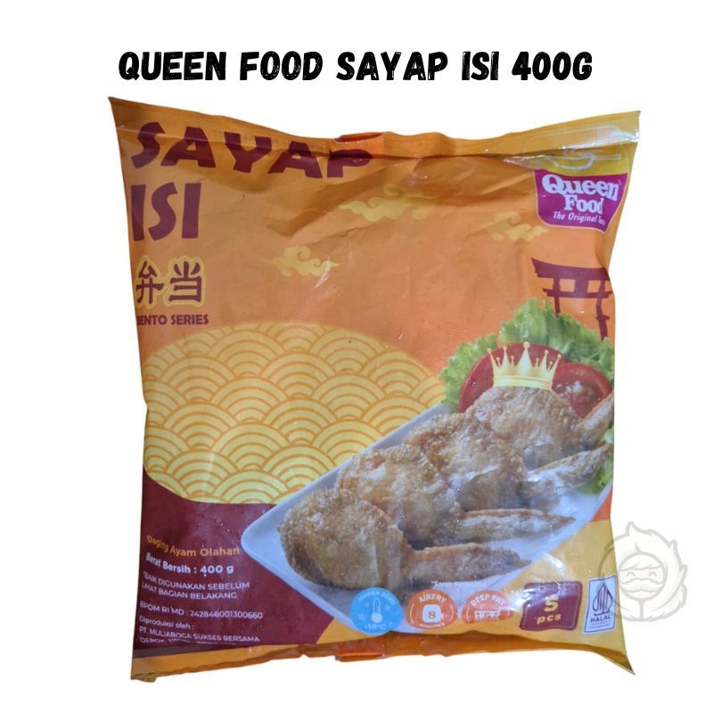 

Queen Food Tori No Teba Bento isi 5 400g Sayap Ayam Isi Ala Jepang