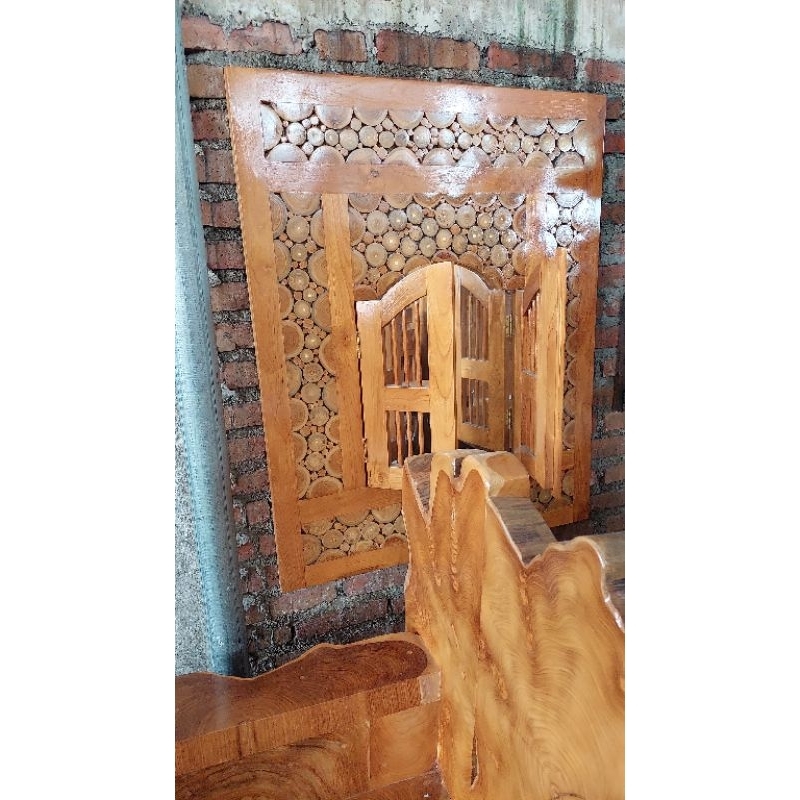 tolak balak kayu jati