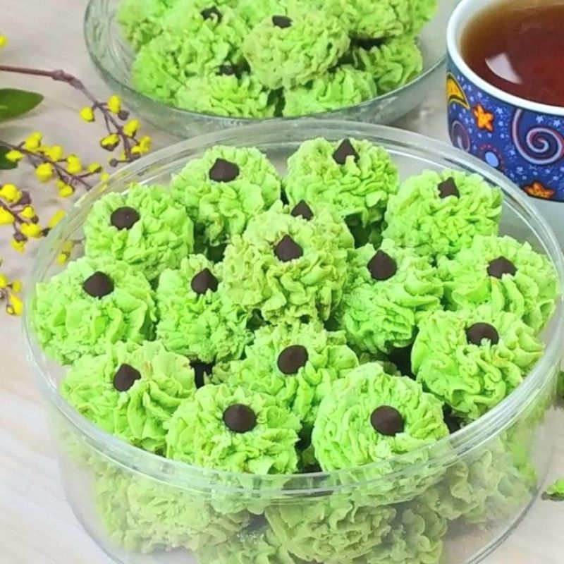 

KUE KERING - SEMPRIT PANDAN - TOPLES MIKA UKURAN 250 gr - BISA COD,MURAH,HALAL,ENAK