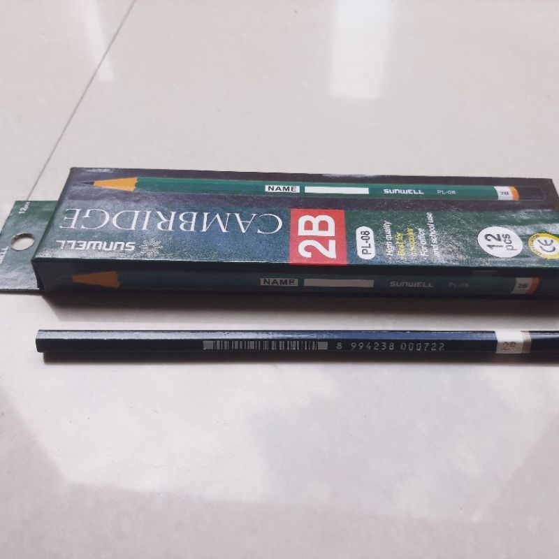

Pensil 2B Murah Sunwell Cambridge (Lusin)