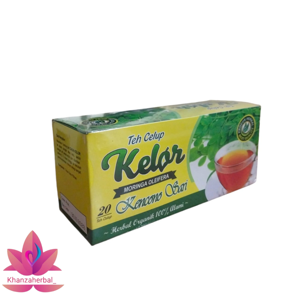 

Teh Celup Daun Kelor Moringa Kencono Sari Isi 20 Original