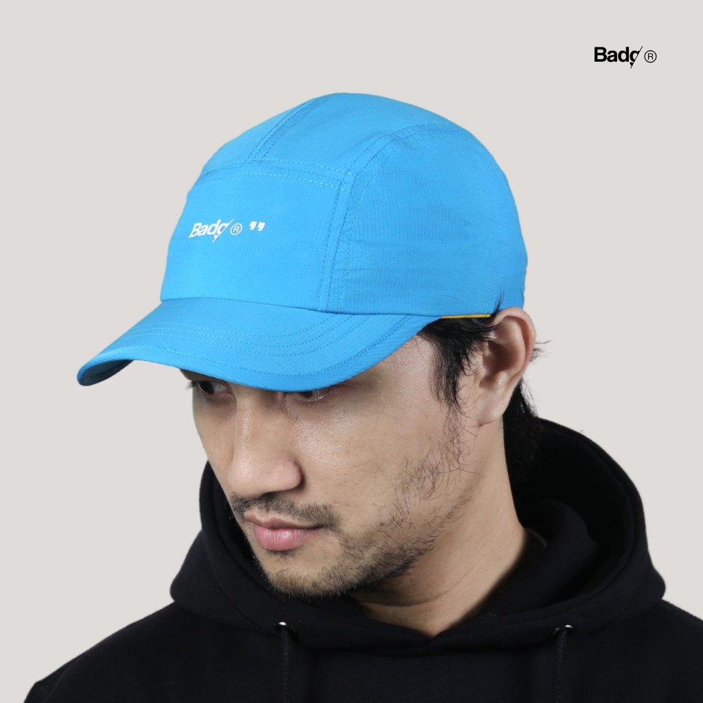 Badger Running Cap Hat Blue
