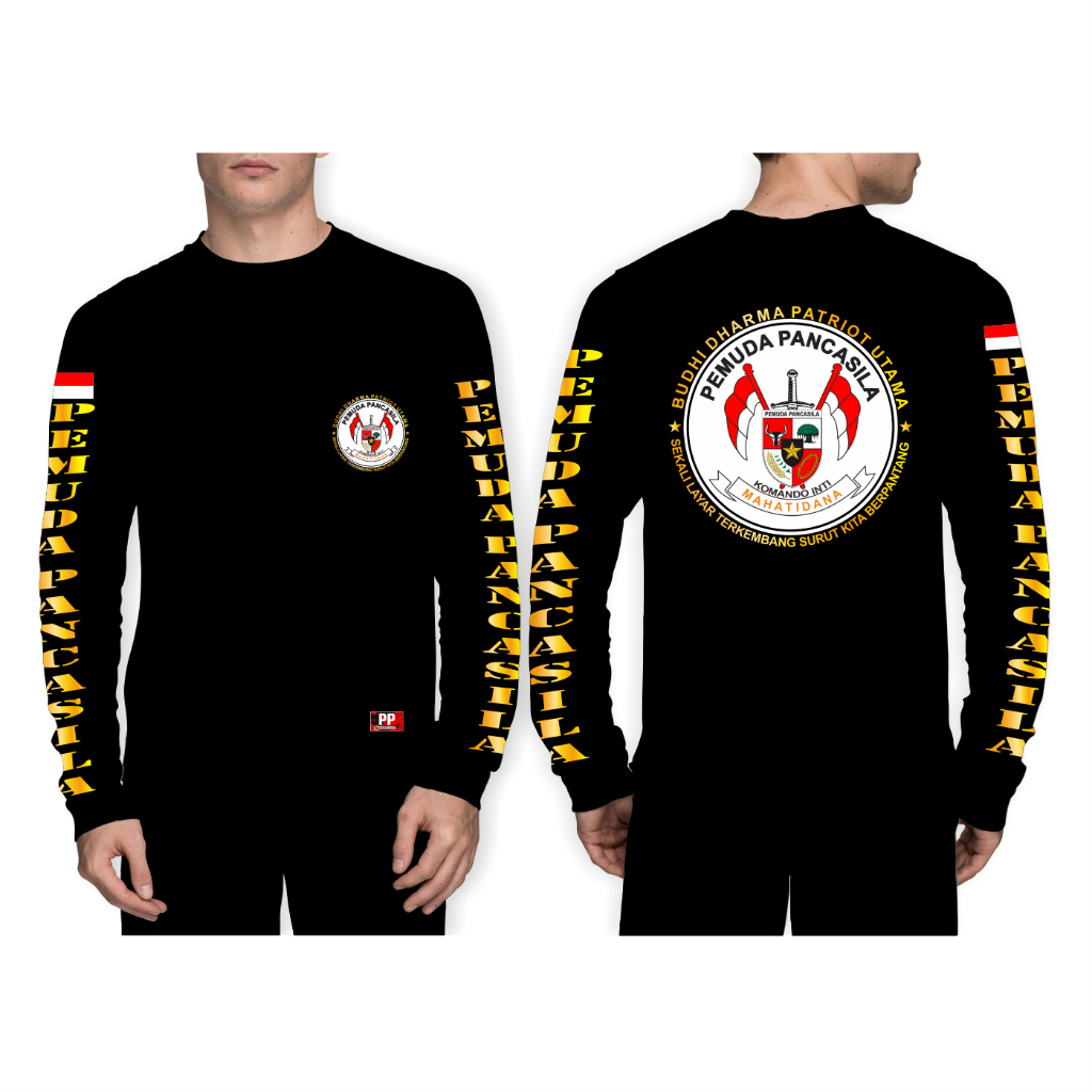 KAOS TERBARU 2023 KAOS PP - Baju Pemuda Pancasila Terbaru Tangan Panjang