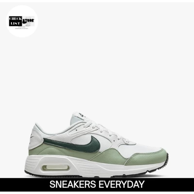 NIKE AIR MAX SC SNEAKERS ORIGINAL 100% (MENS) CW4555-115 WHITE/GREEN