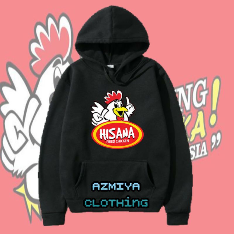 Hoodie anak hisana Fried chicken logo 2
