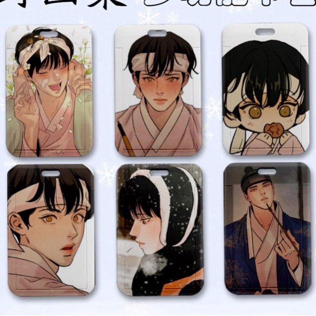 Painter Of the Night BL YAOI manhwa lezhin boomtoon Lanyard Card Case Kantor Sekolah Gantungan Kunci