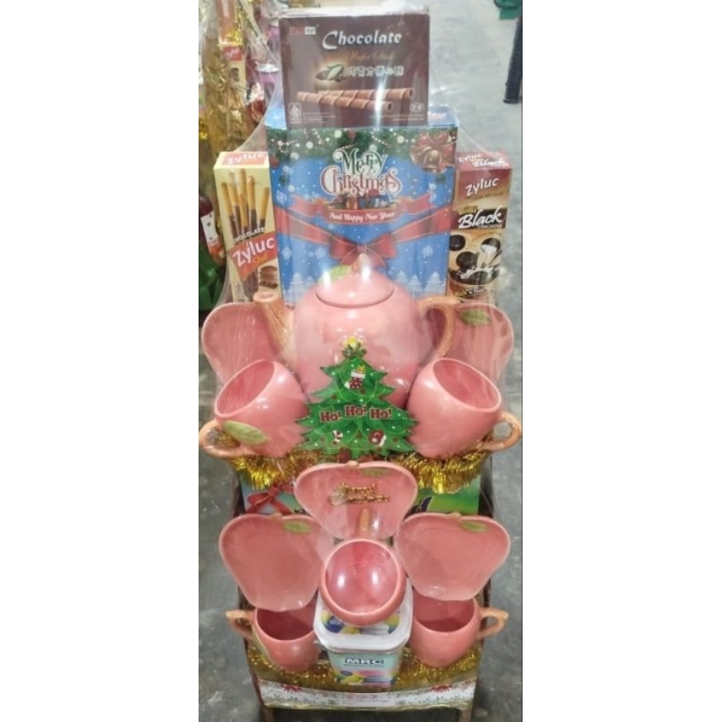 

PARCEL NATAL TEASET TAHUN BARU TEAPOT BHN PREMIUM TERLARIS HAMPERS FREE KARTU UCAPAN/BESTSELLER