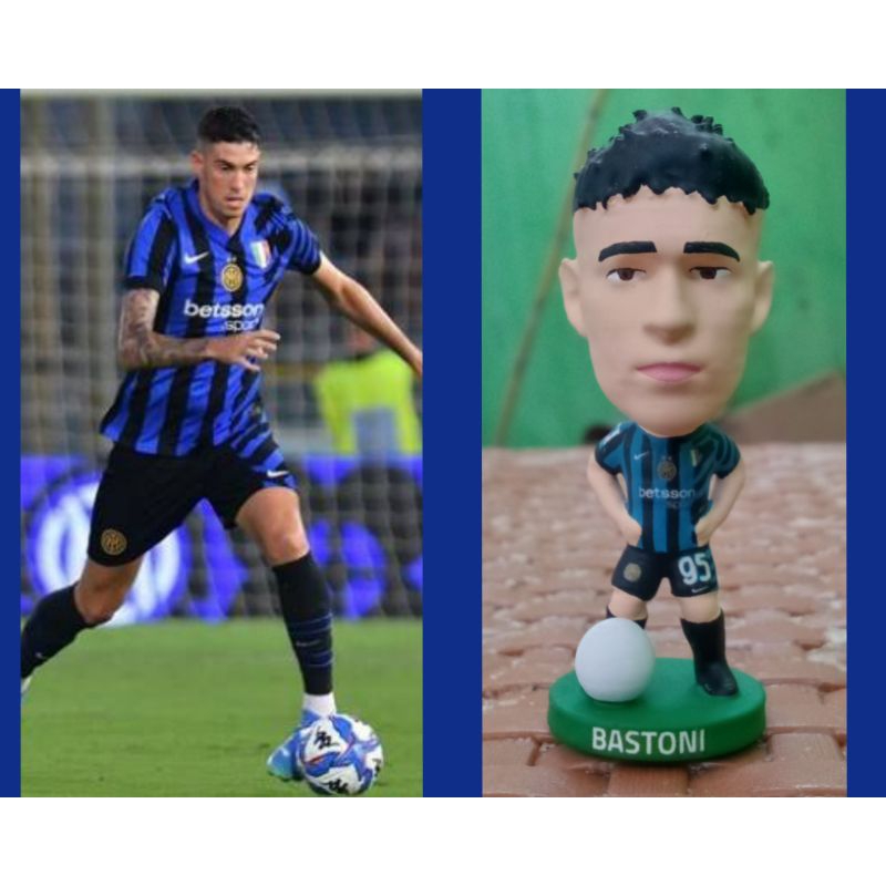 Figure Soccer Non Corinthians Prostars Repaint Bastoni Inter Milan