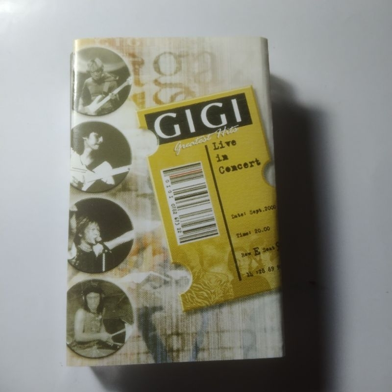 kaset pita gigi - live in concert